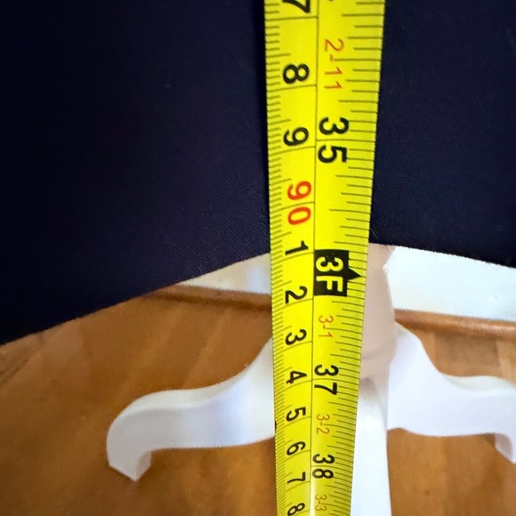 Calvin Klein White Piping Sheath Dress Navy Sz 12 business casual work office - Picture 7 of 7